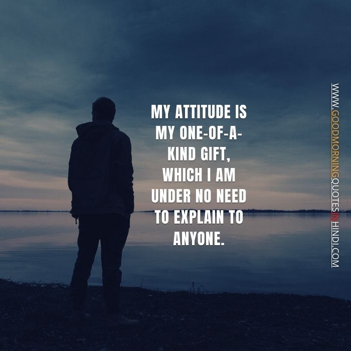 High level attitude status in English23
