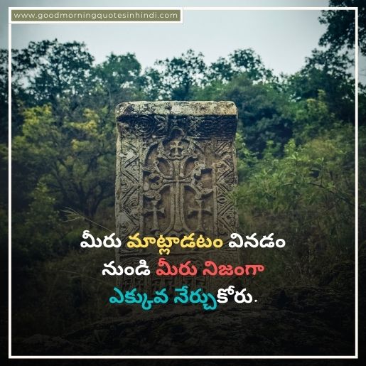 Best Quotes On Life In Telugu
