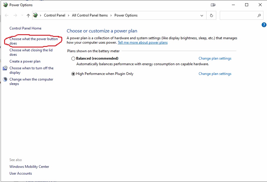 change power and sleep settings in windows