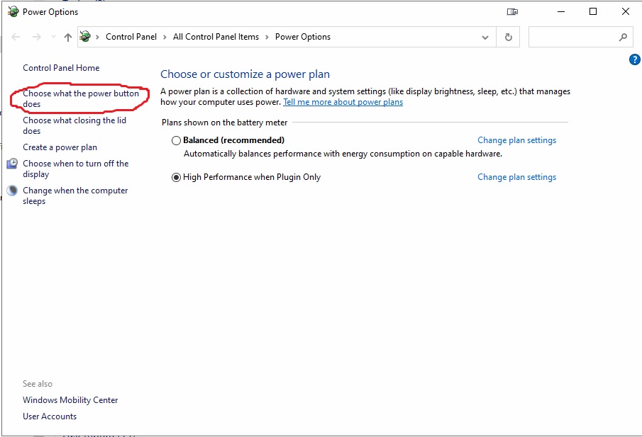 change power and sleep settings in windows