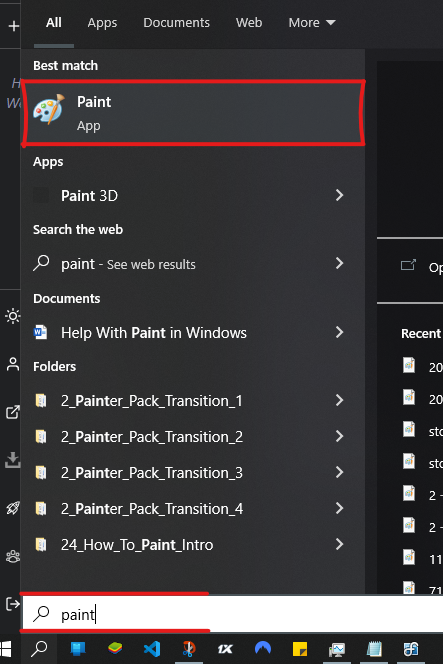 How to open Paint on Windows Help with Paint in Windows