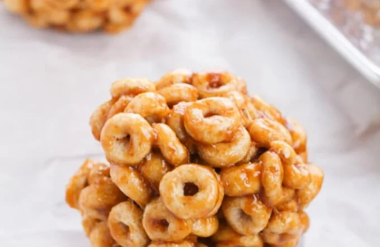 marshmallow cheerio balls